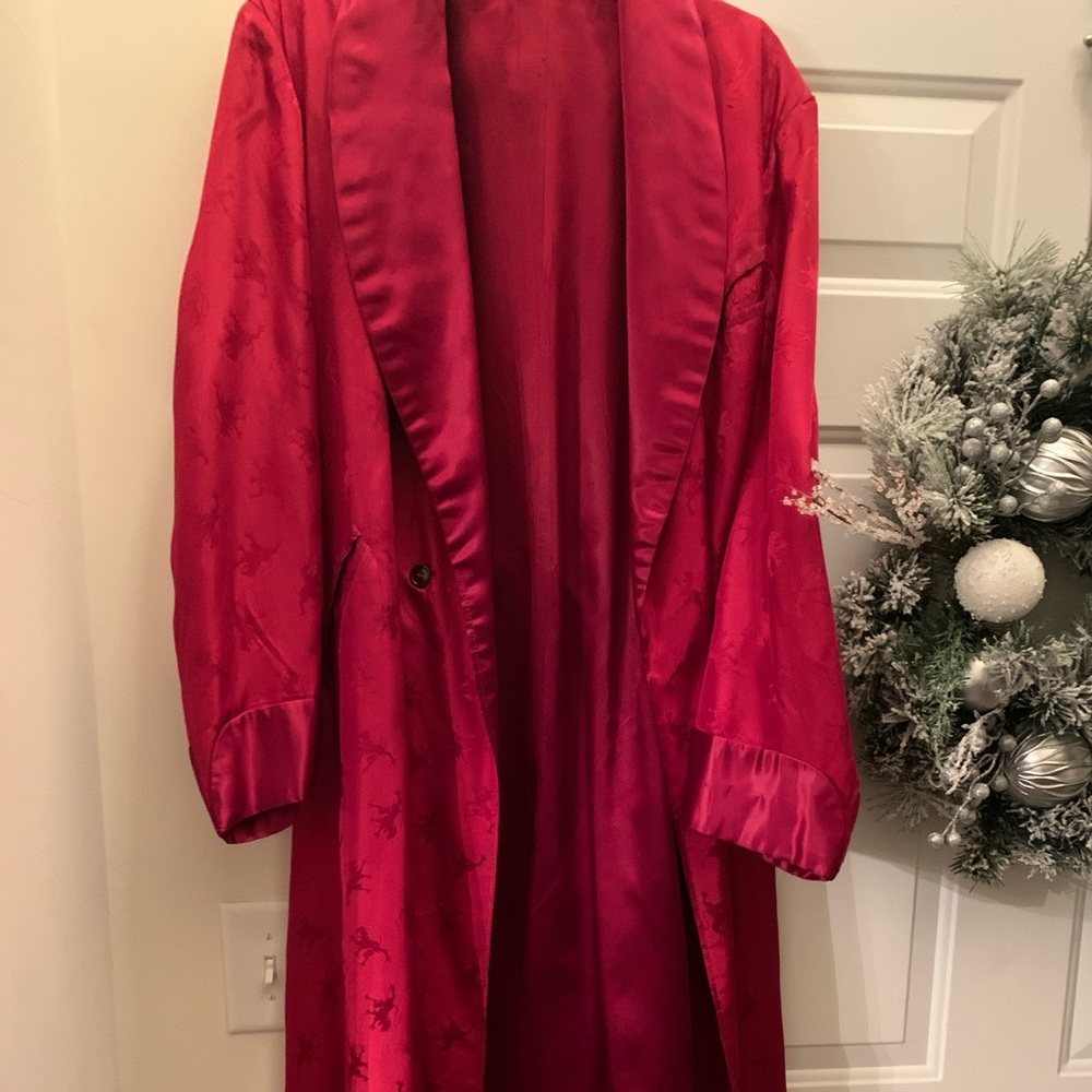 Vintage Rabhor smokers robe